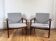 Pair of vintage Scandinavian teak armchairs from the 1960s