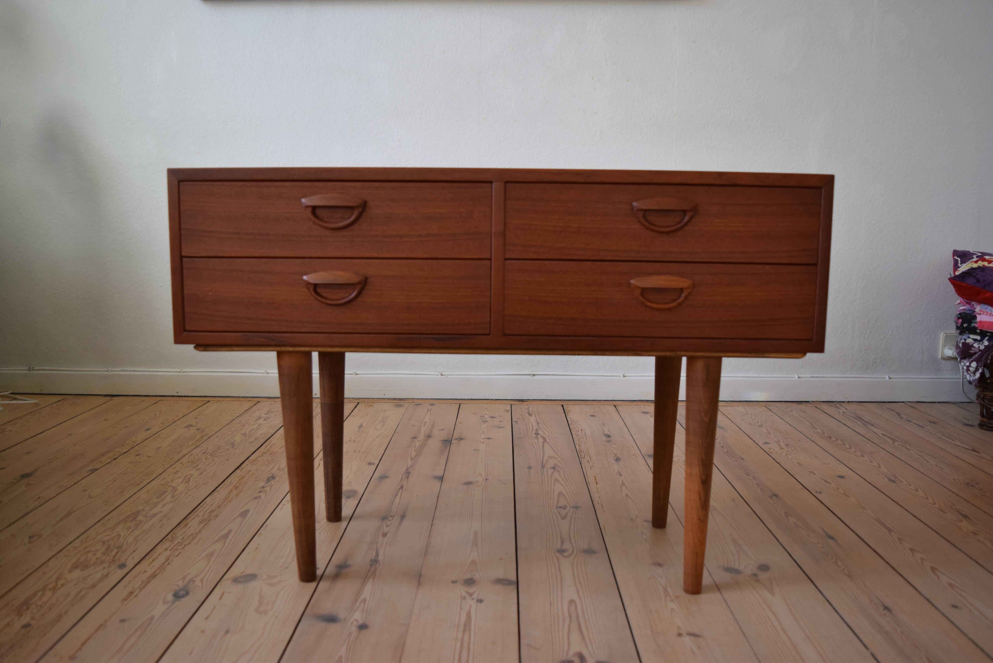 Danish Mid Century Kai Kristiansen Teak Console/Entry Chest, 1960s