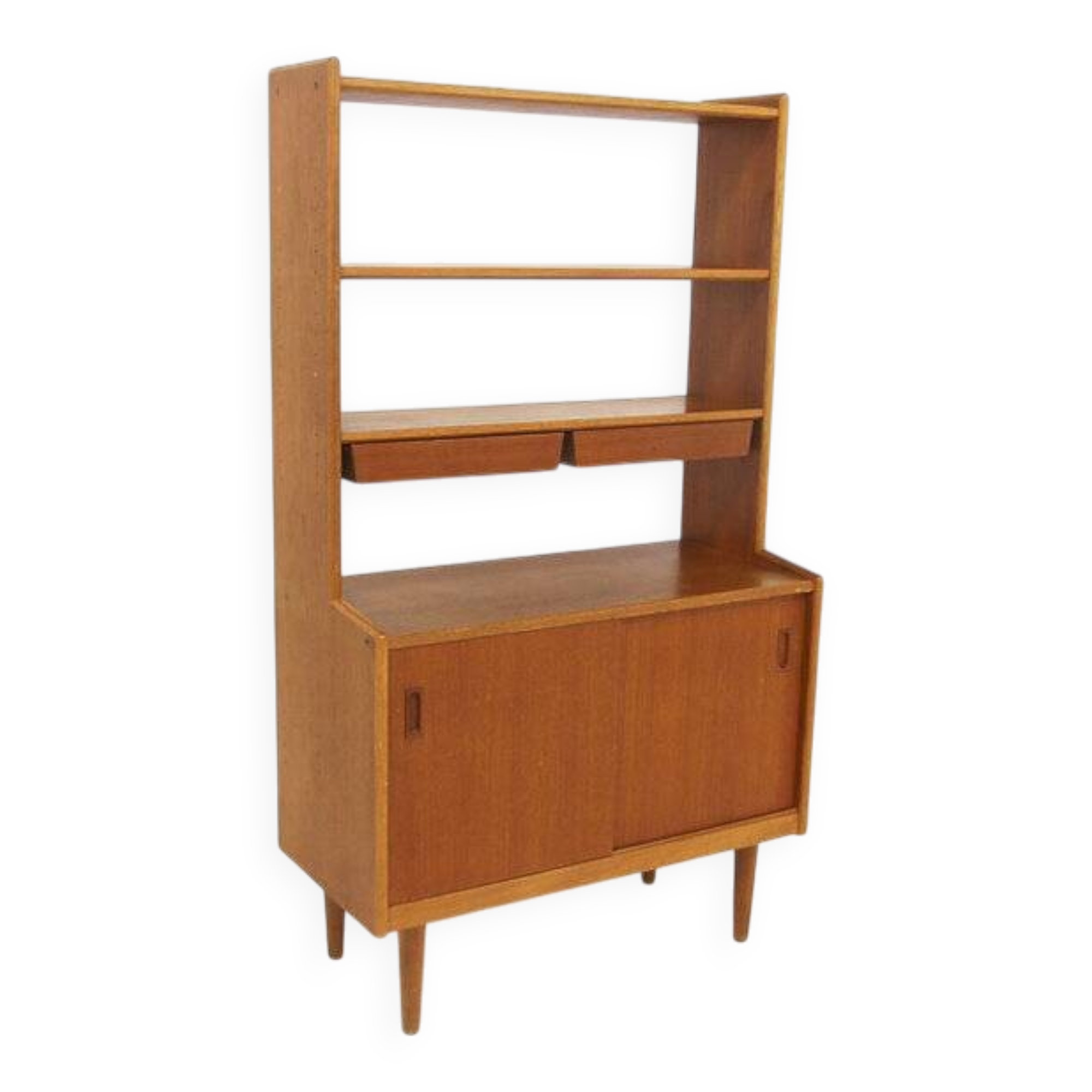Scandinavian teak bookcase, Sweden, 1960