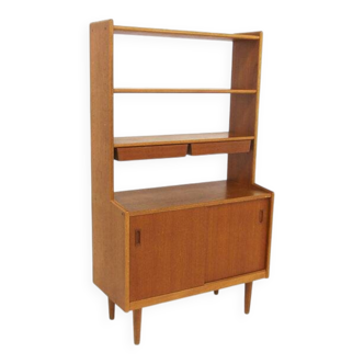 Bibliothèque scandinave en teck, Suède, 1960