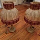 Paire de lampes XIX°