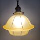Lampe à main art déco en glaçure d’uranium; symmetrisch gelijnd, Belgique