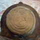 Old bronze inkwell