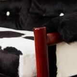 Gonzalo Córdoba, Mid-century Turiguano Mahogany Sofa, DUJO , Cuba, 1960s