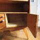 Buffet oak feet compas vintage 60s