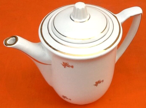 Faience coffee maker L' Amandinoise St Amand-des-eaux,  1950s