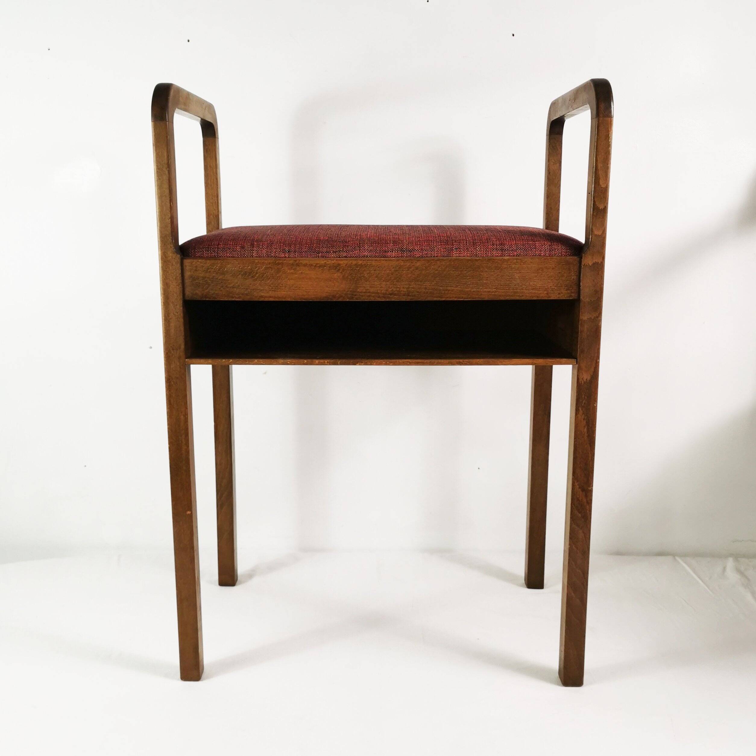 Art Deco hallway chair, Denmark, 1940s.