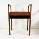 Art Deco hallway chair, Denmark, 1940s.