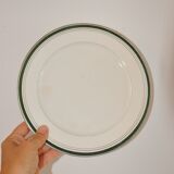Service of 8 plates Digoin Sarreguemines