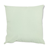 Coussin coton vert 45x45cm