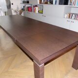 Extensible dining table "contours" design Didier Gomez edited by Ligne Roset