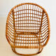 Fauteuil en rotin de Tito Agnoli pour Pierantonio Bonacina, Italie 1958