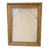 Glazed golden frame
