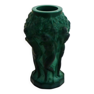 Vase aux bacchantes Art Déco