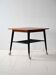 Vintage Scandinavian teak coffee table with castors