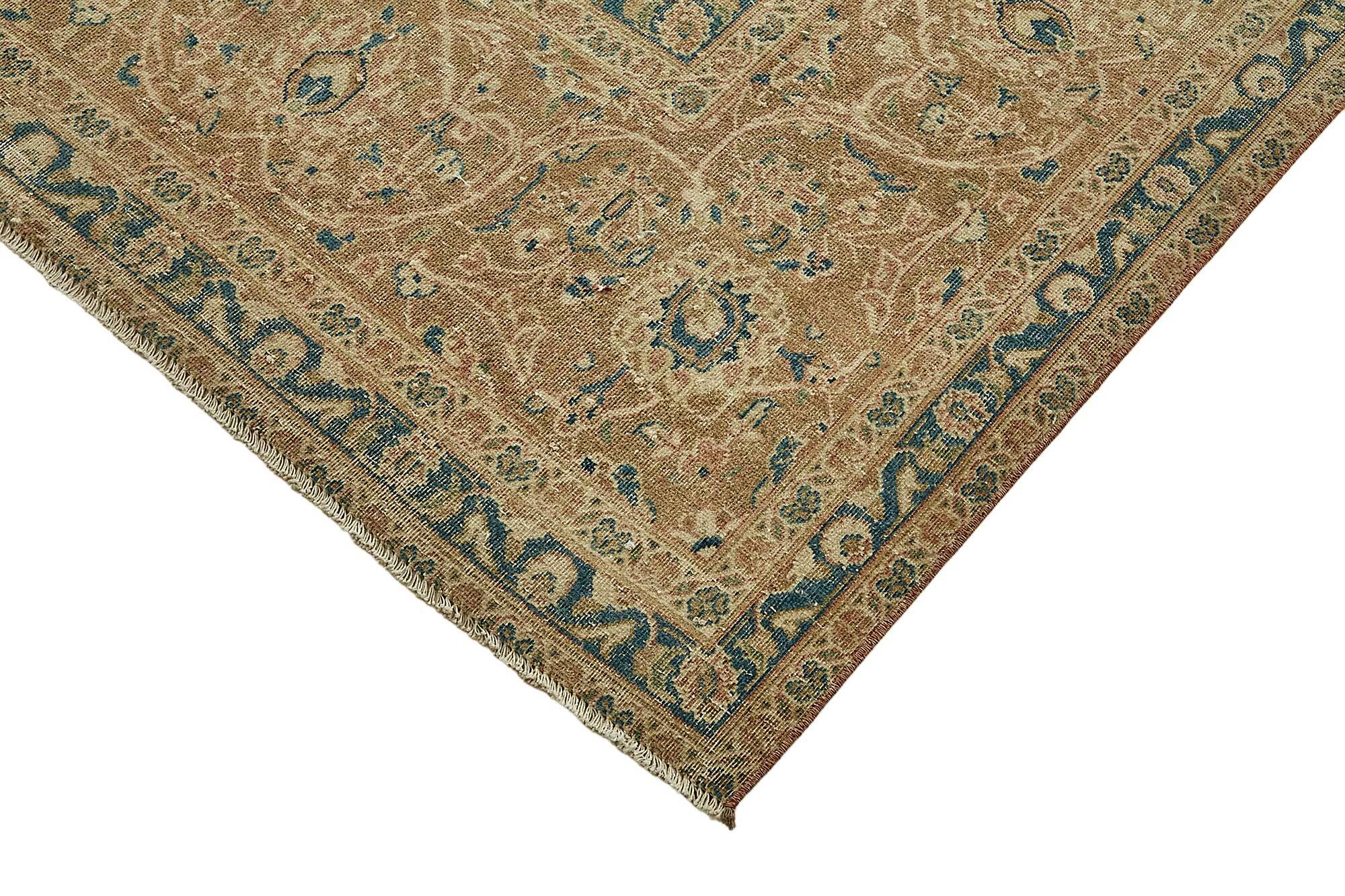 Tapis vintage unique fait à la main 293 cm x 484 cm
