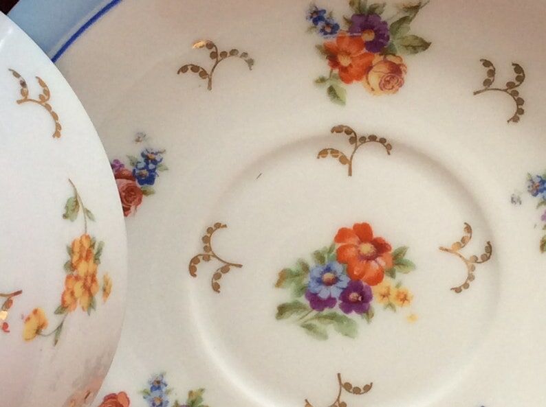 1960s breakfast cup and sub-cup