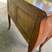 Vintage Louis XV commode in light solid wood, France 1920.