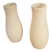 Paire de lampes en verre Mylonit Ikea 1990