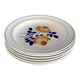 Service of 6 deep plates Moulin des Loups Roubaix
