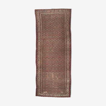 Large old Kurdish Persian carpet Malayer in length 200x490 cm
