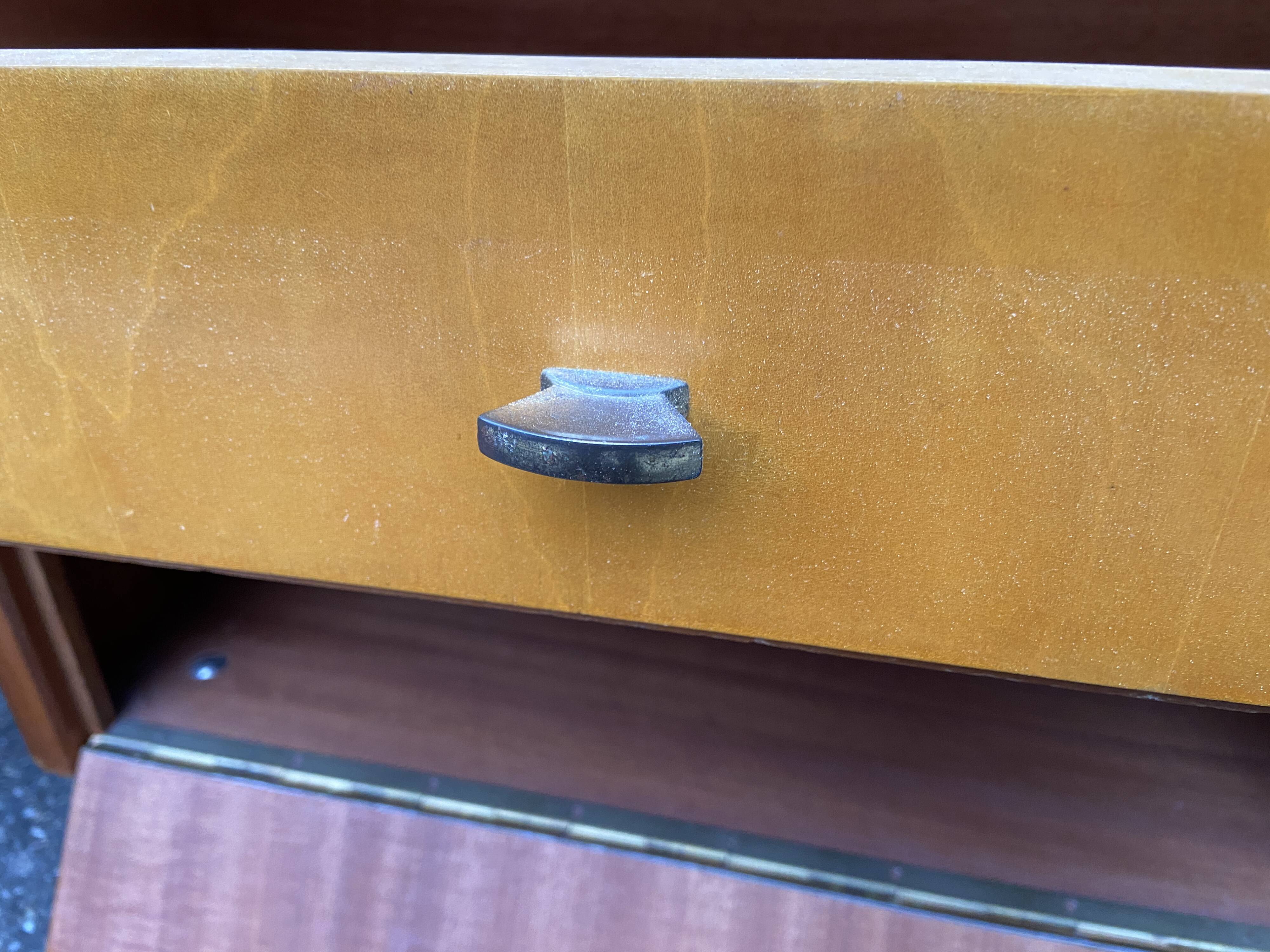 Pair of vintage Mid Century bedside tables vintage 1960s