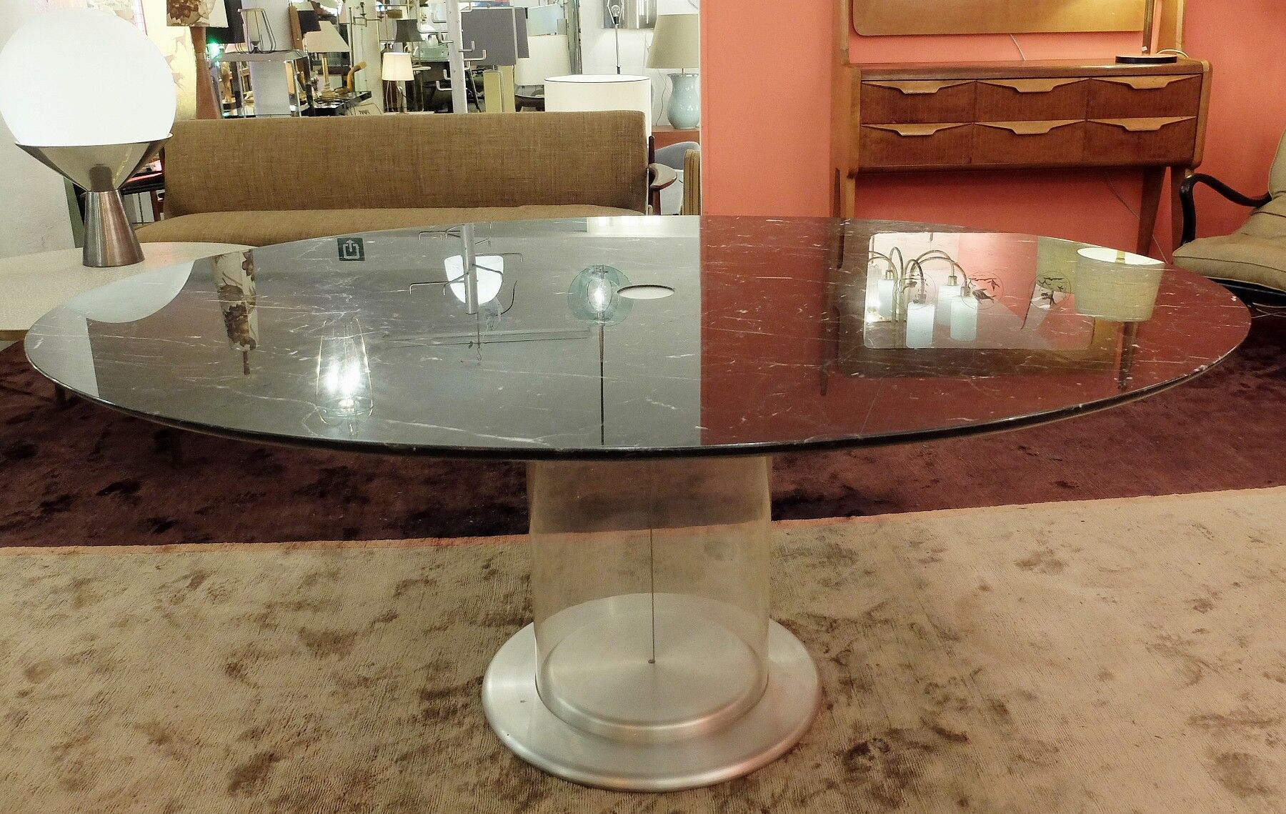 Table dining Elisse by Claudio Salocchi for Sormani, 1960 s