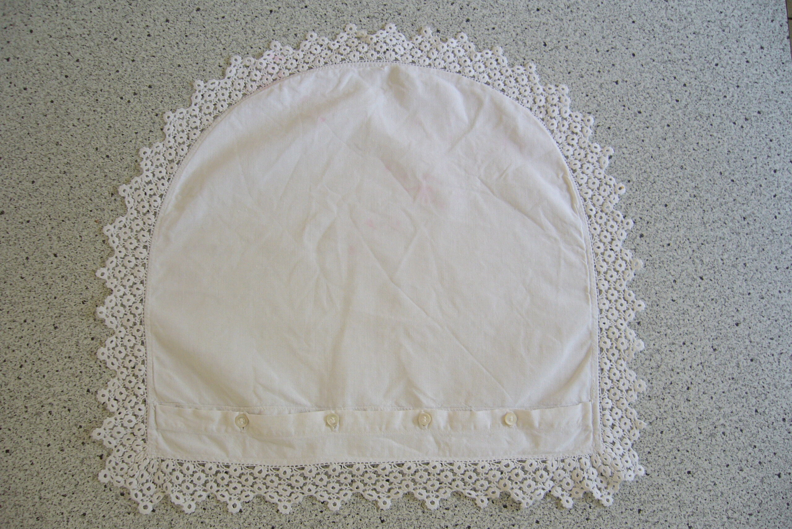 1900 lace children's pillowcase
