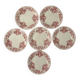 6 assiettes plates Terre de Fer U&C Sarreguemines – Modèle Biarritz