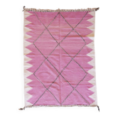Tapis Kilim Rose - 256 x 186 cm