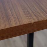 Vintage modernist teak table Paul Geoffroy Roche Bobois 1960s