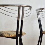 Chairs from the 80s design