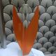 Vintage orange soliflore