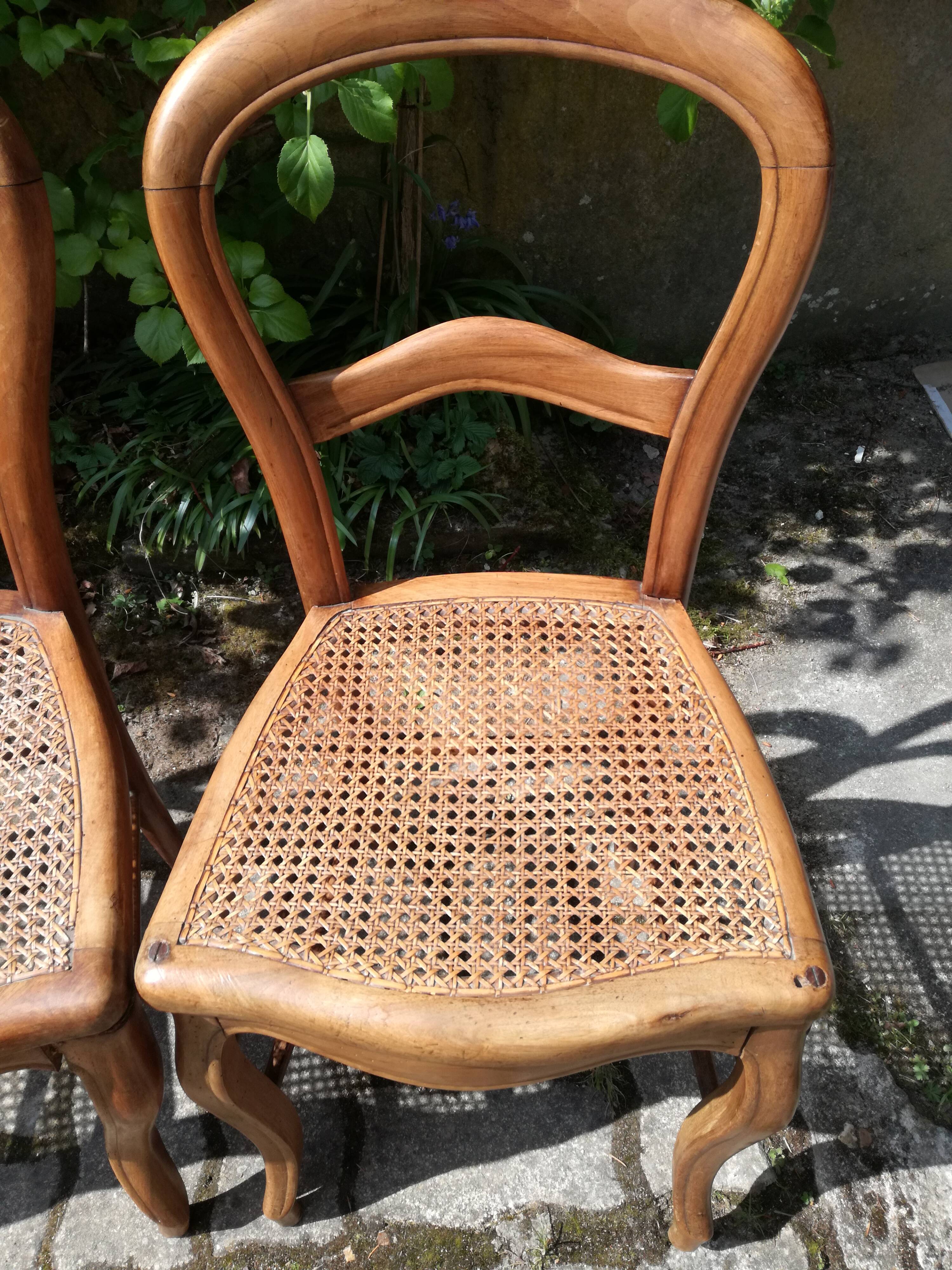 Louis Philippe chairs in canning