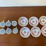 Service à café en porcelaine