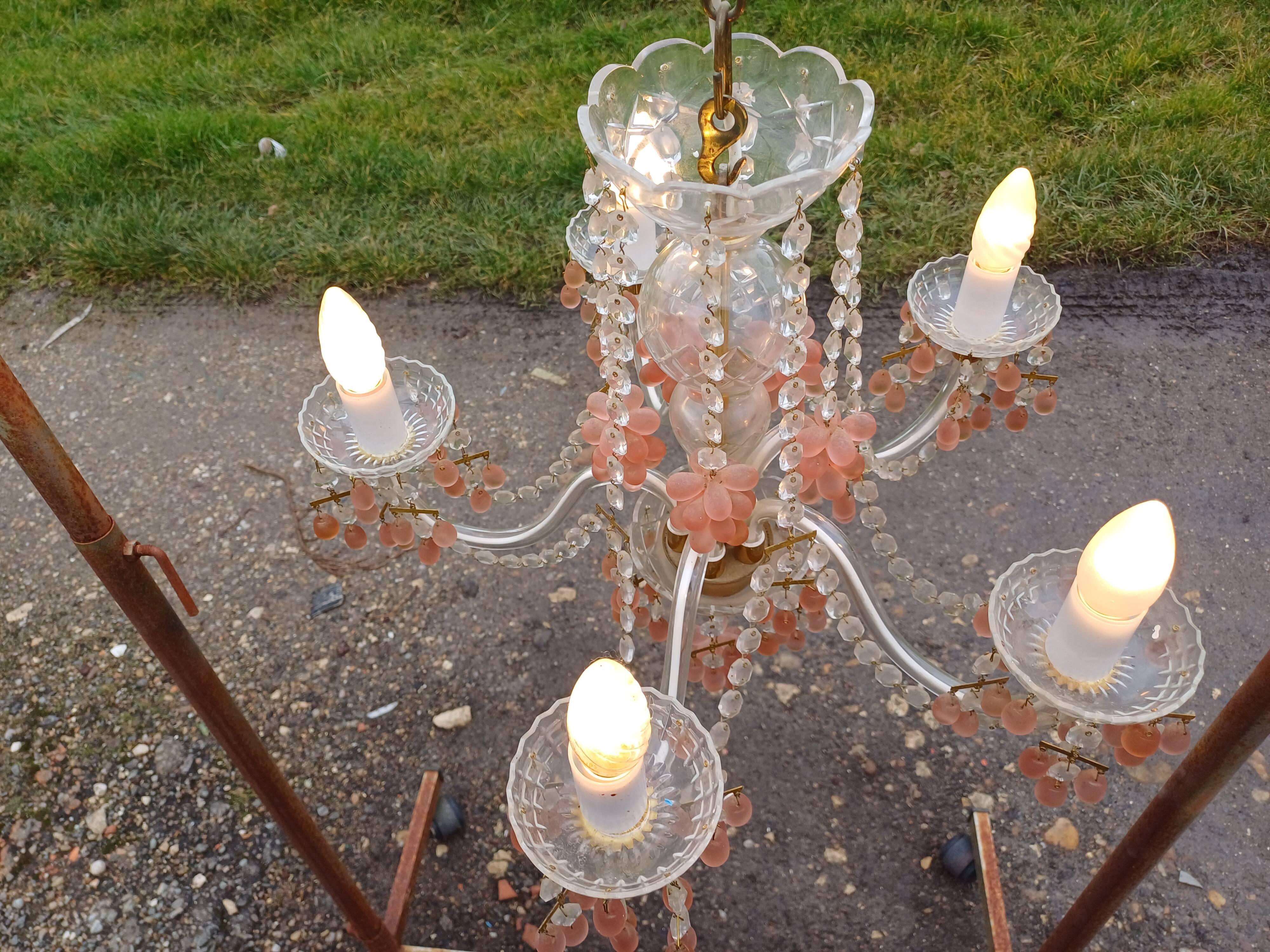 Murano Crystal Chandelier