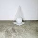 Pyramid & Glass Sphere Table Lamp By Harco Loor For Harco Loor Design, The Netherlands 1980S