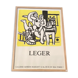 Affiche ancienne lithographie Fernard Léger Maeght