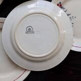 6 vintage dinner plates – Nimy Pottery