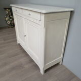 Off-white sideboard with 2 doors and 2 drawers