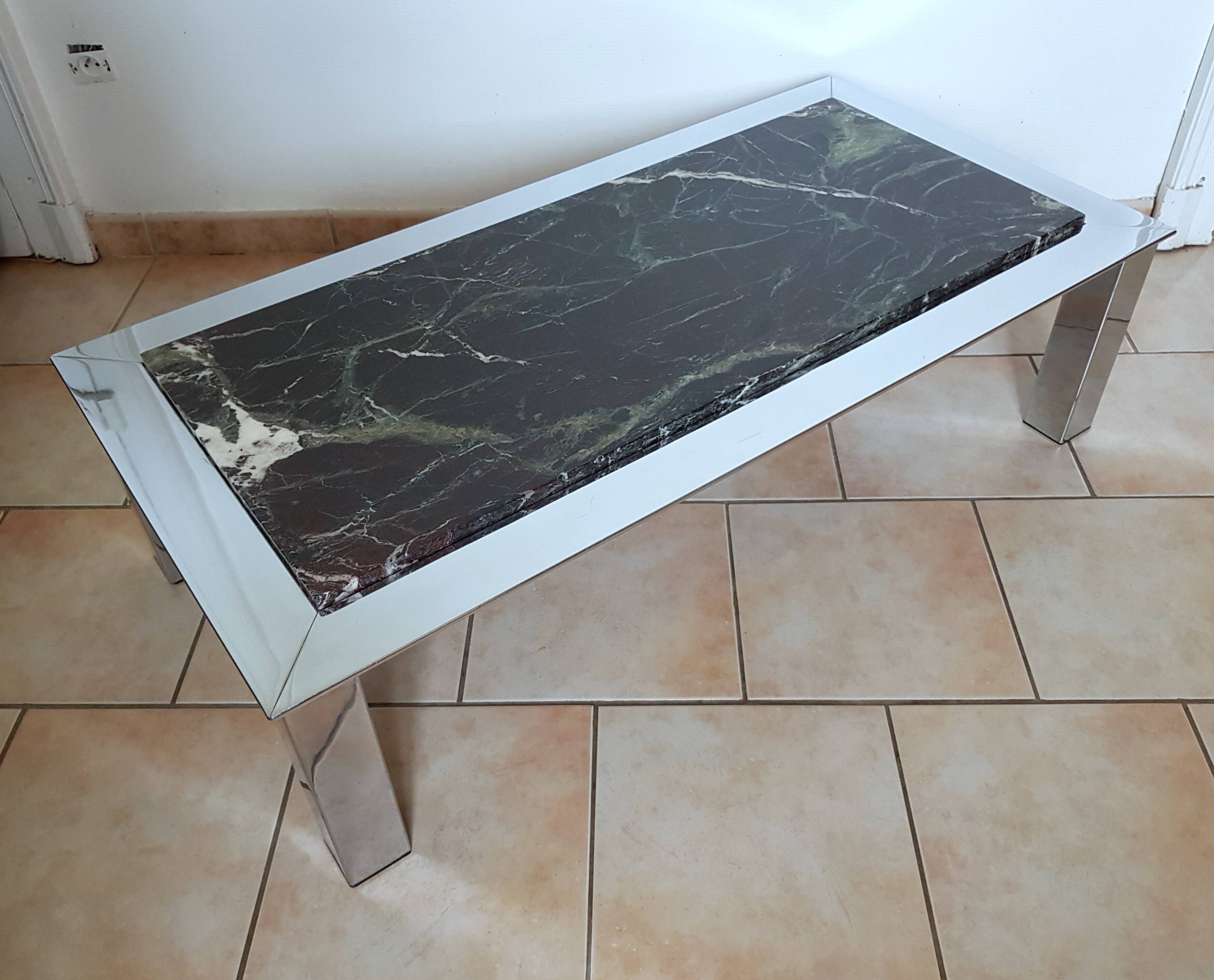Roche Bobois marble coffee table