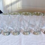 Lot de 6 verres bistrot