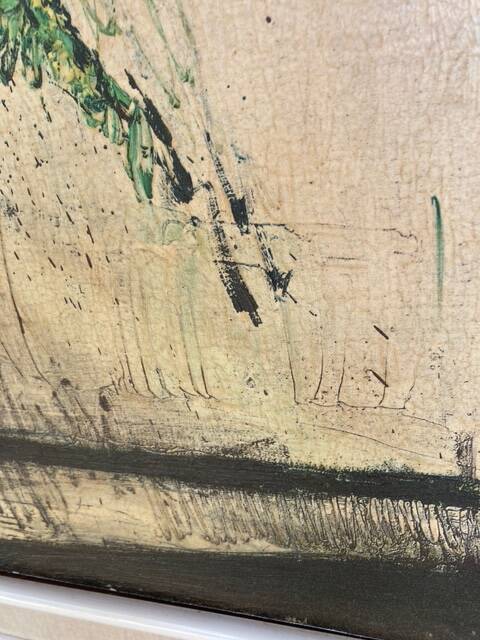 "Bernard Buffet" painting oil reproduction certified and numbered