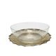 AVX Norblin Art Deco Tray with Glass Insertion