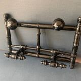 Wall-mounted coat rack in wood 1900