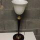 Lamp Mazda mahogany and brass  1930, 40