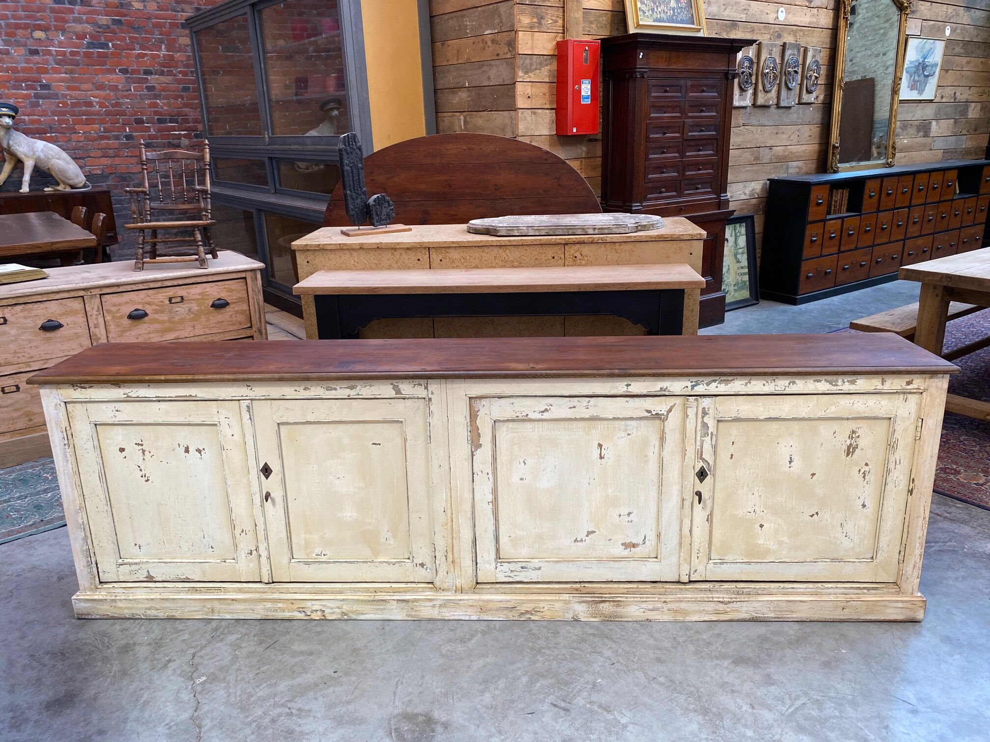 Old workshop furniture