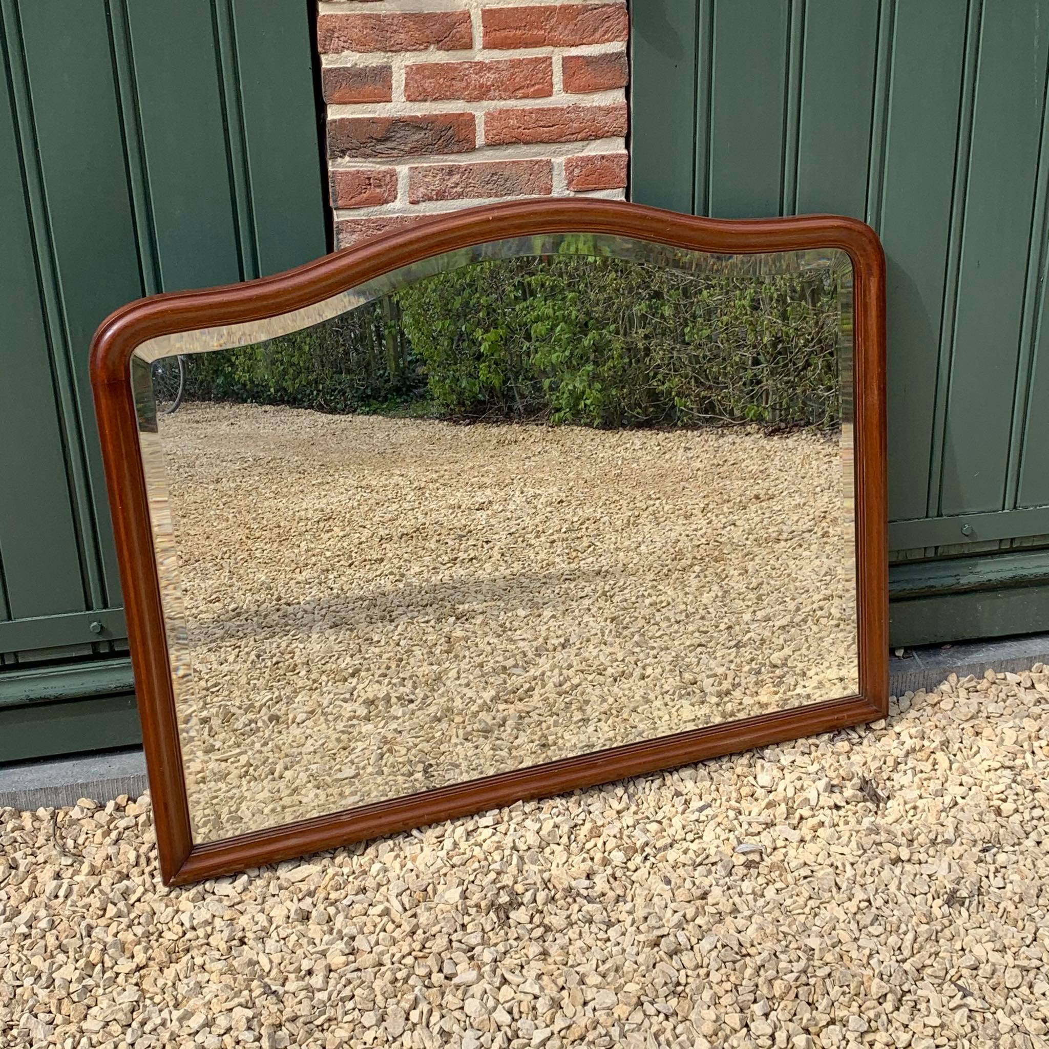 Mahogany trumeau - 82x107cm