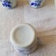 Vintage Porcelain Dinner Set 7 Small Cups with Horseman and Lasso Motif