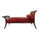 Meridian, daybed, Récamier Empire mahogany nineteenth era